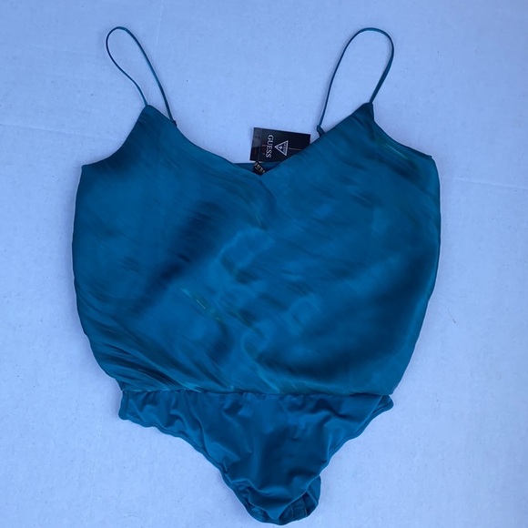 New GUESS Mariela Iridescent Bodysuit - Picture 6 of 6